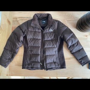 The North Face Brown Puffer Jacket
